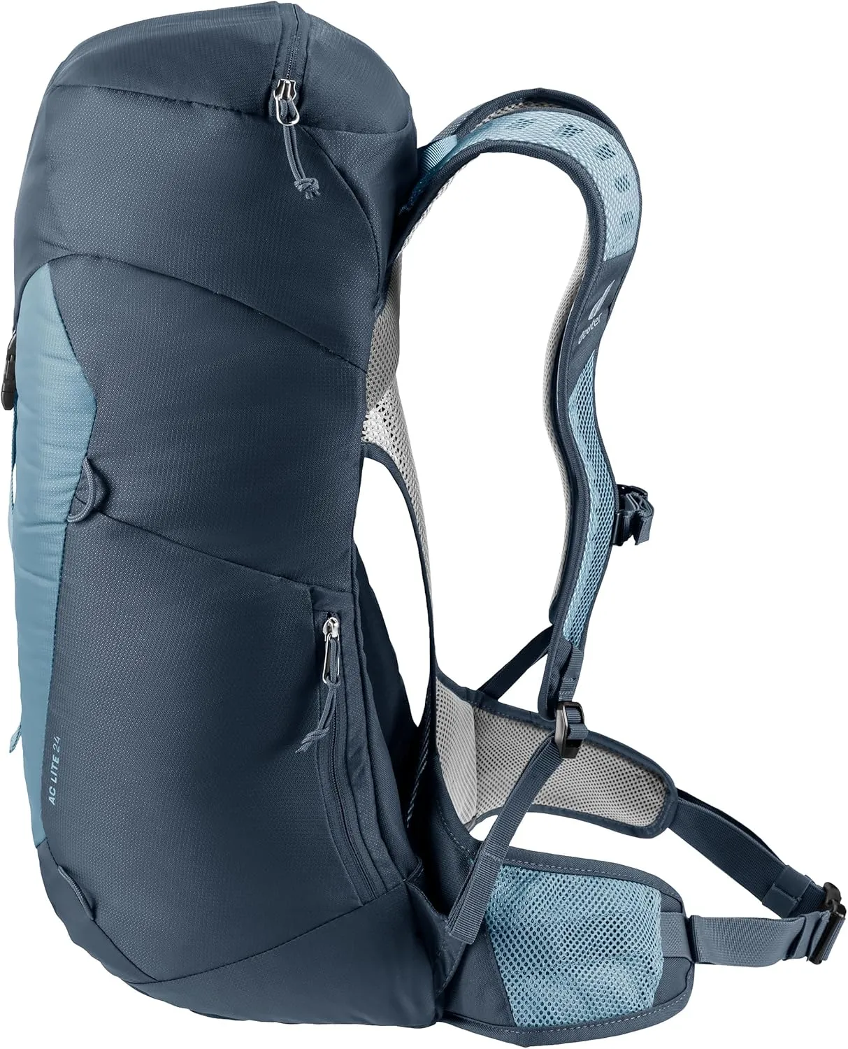 Deuter AC Lite 24L Hiking & Daypack Backpack with Steel Frame & Superior Breathability - Atlantic-Ink