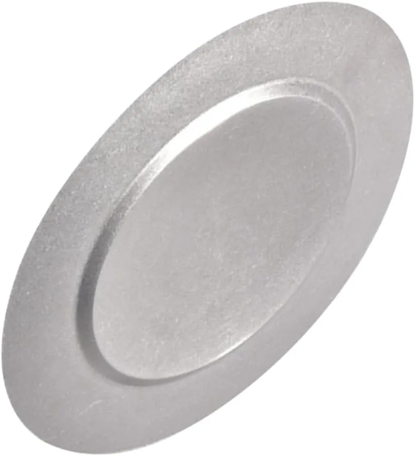 Dinner Plate Stainless Steel Food Plate for Camping Hiking and Outdoor Dining