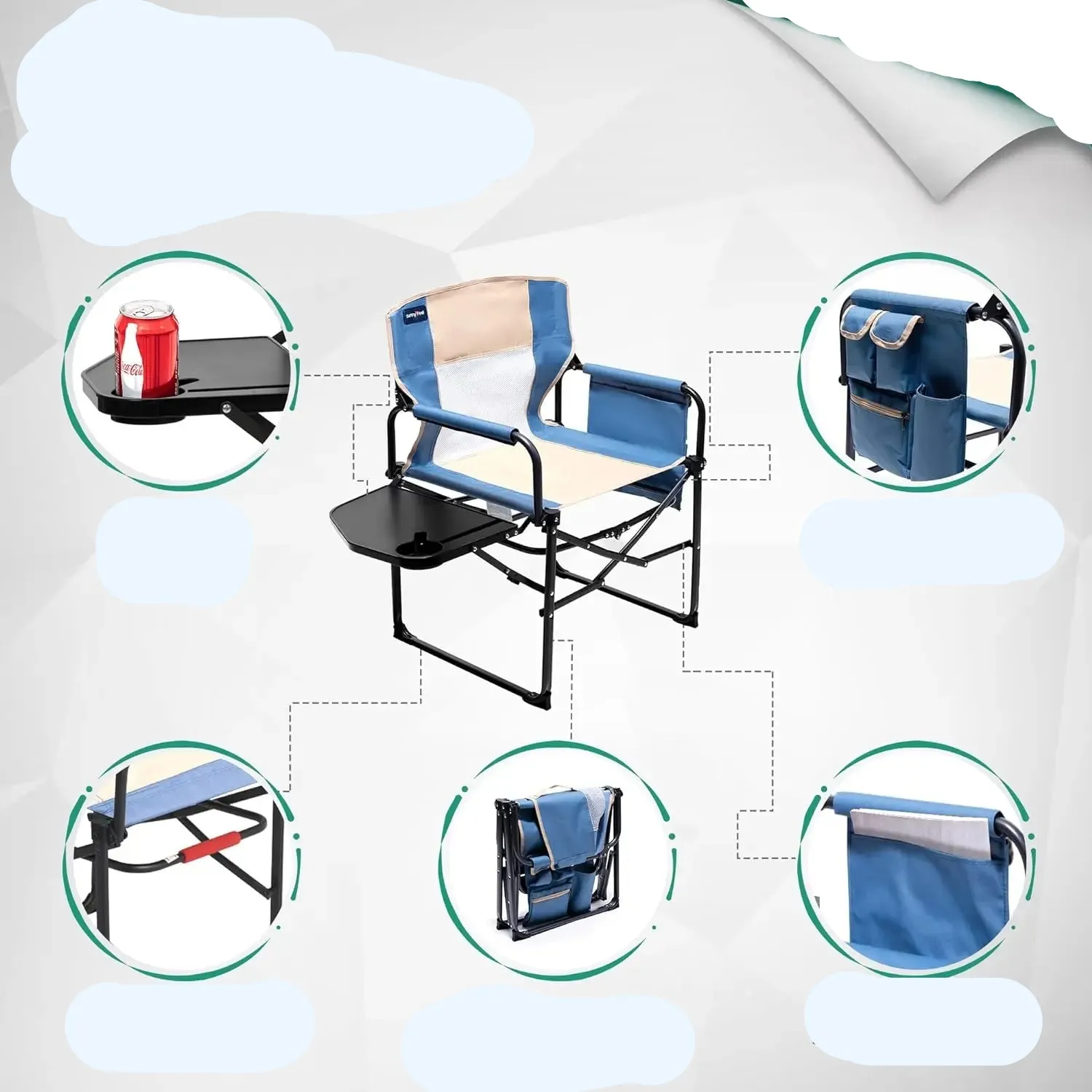 Durable, Foldable Lawn Chair for Outdoor Adventures