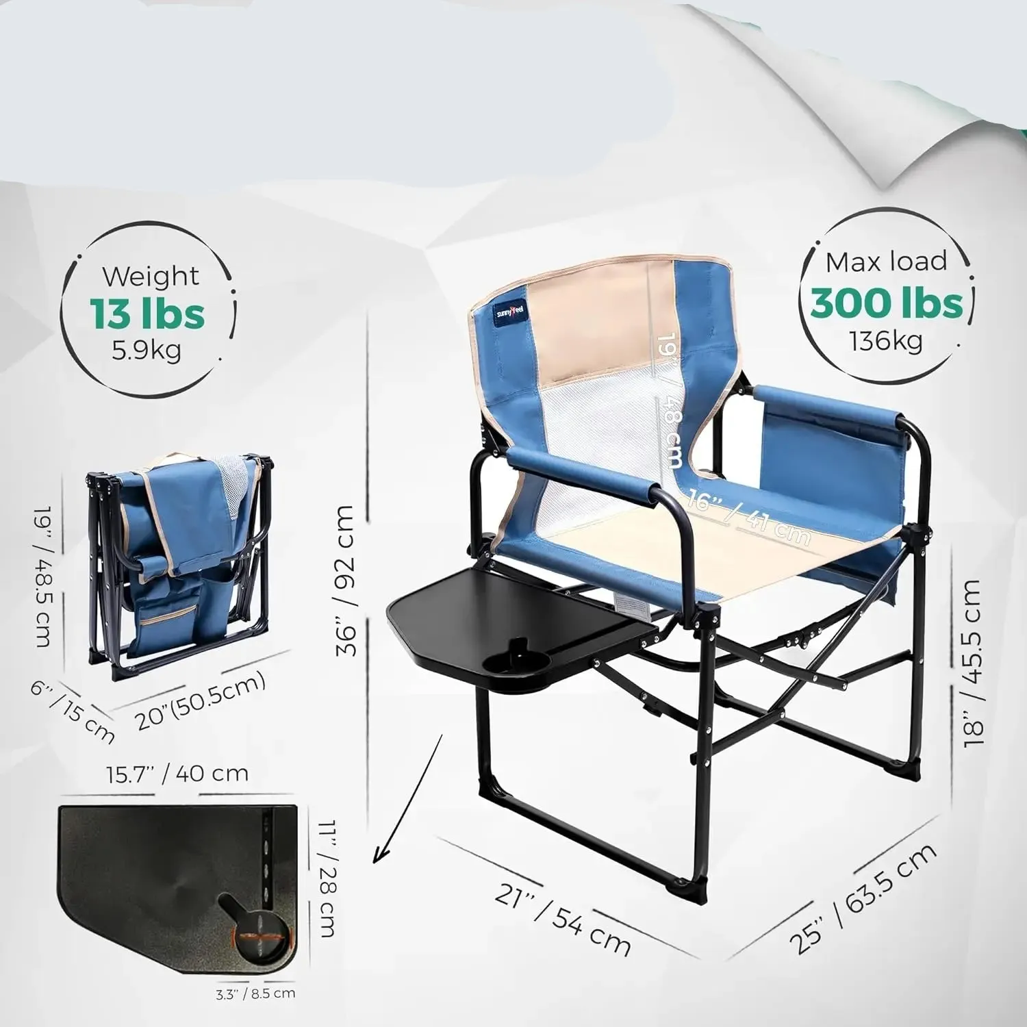 Durable, Foldable Lawn Chair for Outdoor Adventures