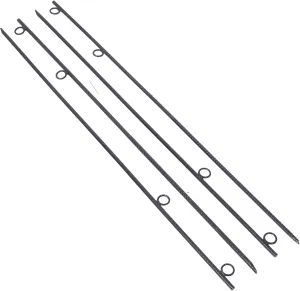 Durable Heavy Duty Rebar Stakes for Canopies and Tents, 5/8" Diameter, 55.5" Length, Set of 4