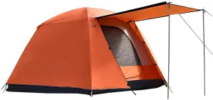 Durable Outdoor Camping Tent, Dome Tent, Double Layer 3-4 Person Family Tent, Easy Setup, Weatherproof, Portable for Camping
