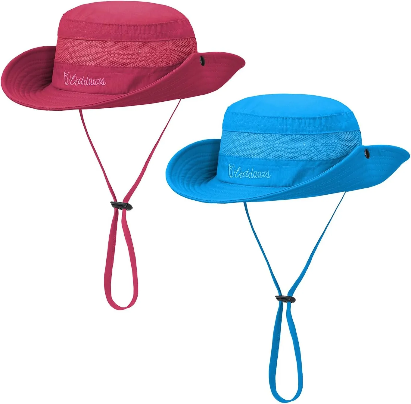 Durio Kids Sun Hats - UPF 50  Wide Brim Sun Protection for Boys & Girls