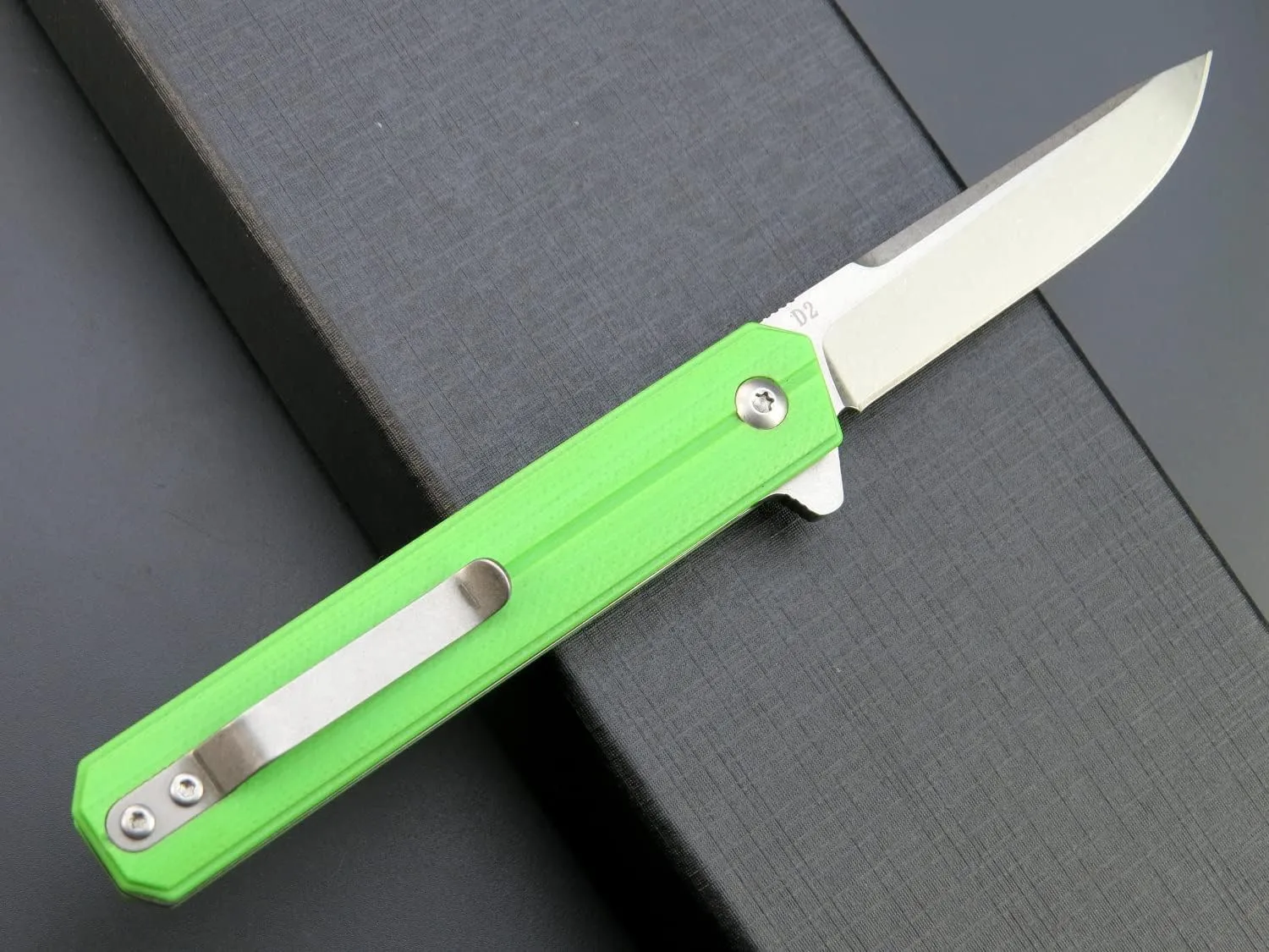 Eafengrow EF64 Folding Knife D2 Steel Blade G10 Handle Multitool Pocket Knife for Camping Hiking EDC Tool