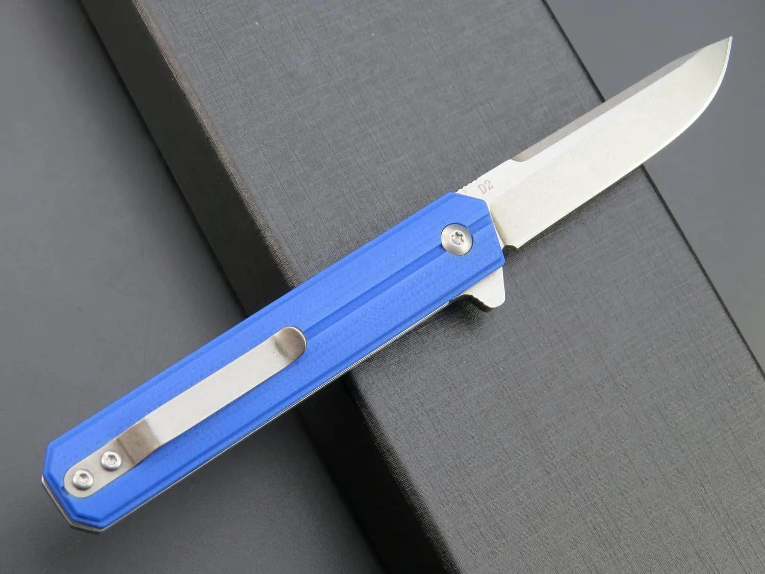 Eafengrow EF64 Folding Knife D2 Steel Blade G10 Handle Multitool Pocket Knife for Camping Hiking EDC Tool