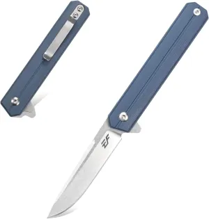 Eafengrow EF64 Folding Knife D2 Steel Blade G10 Handle Multitool Pocket Knife for Camping Hiking EDC Tool