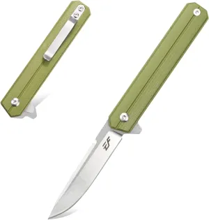 Eafengrow EF64 Folding Knife D2 Steel Blade G10 Handle Multitool Pocket Knife for Camping Hiking EDC Tool