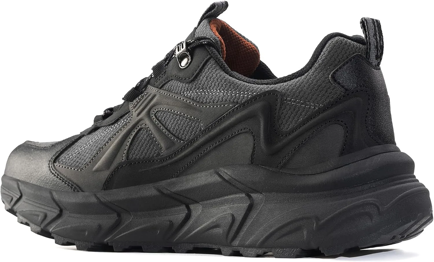 EARLDE Men's Waterproof Hiking Shoes | Trekking Outdoor Sneaker | Lightweight Non-Slip Soles