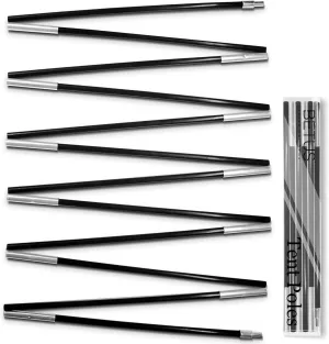 Easy Install Fibreglass Tent Pole - Hiking/Camping Repair Rod