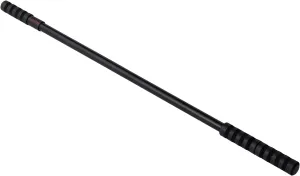 Elecom HCG-PSP01BK Golf Warm-up Pole with Stretch Menu, Flexible, Full Body Preparation, Lightweight Aluminum, Black