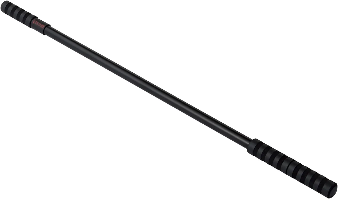 Elecom HCG-PSP01BK Golf Warm-up Pole with Stretch Menu, Flexible, Full Body Preparation, Lightweight Aluminum, Black