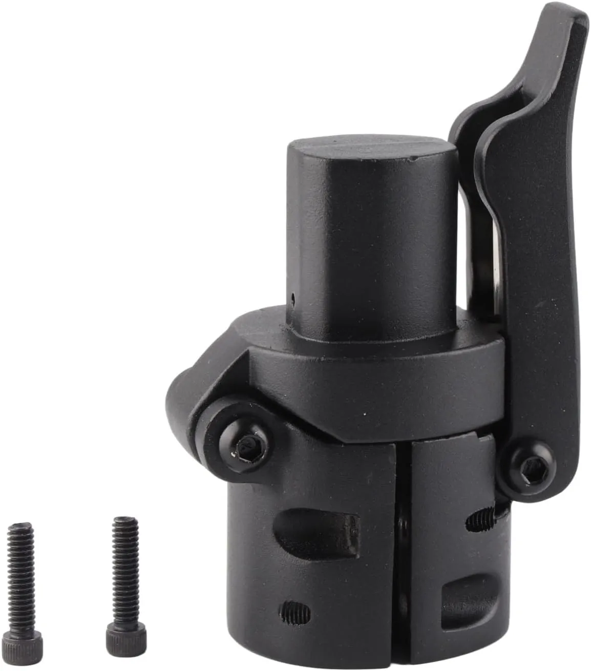 Electric Scooter Folding Pole Base Aluminum Alloy Electric Scooter Replacement Spare Part for MAX G30 Folding Pole Base Scooter Folding Pole Fittings Assessories