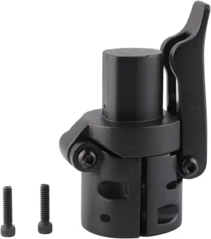 Electric Scooter Folding Pole Base Aluminum Alloy Electric Scooter Replacement Spare Part for MAX G30 Folding Pole Base Scooter Folding Pole Fittings Assessories