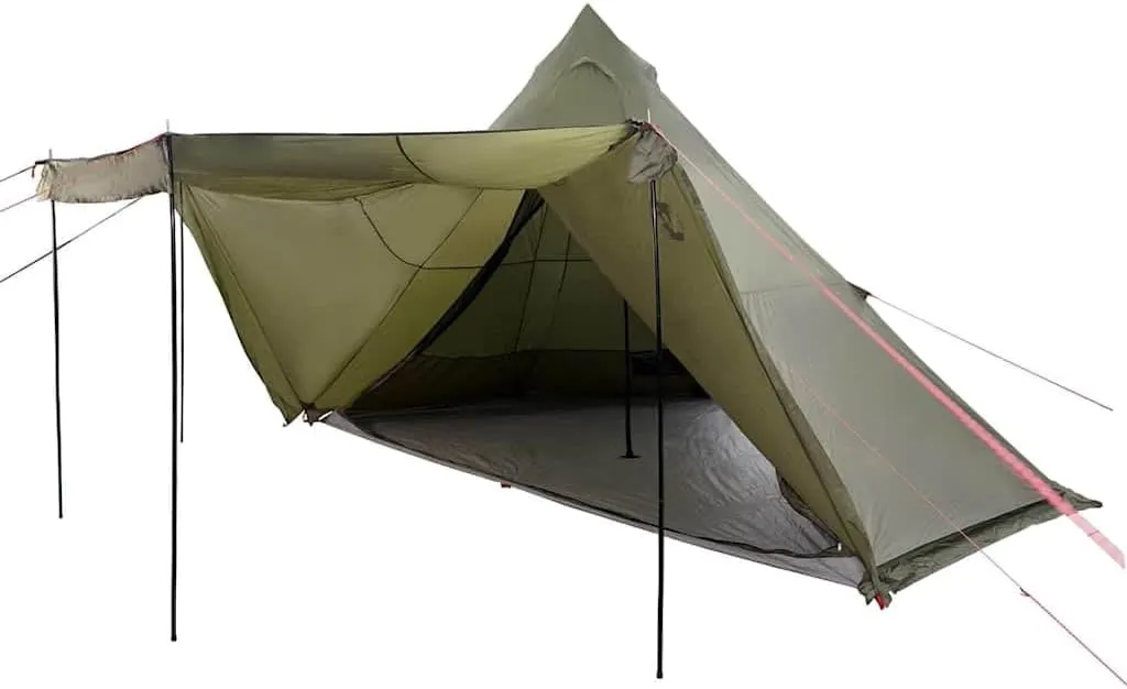 Family Tent Tipi 6-Person Camping Lightweight Tent Dome Tent Waterproof vidaXL