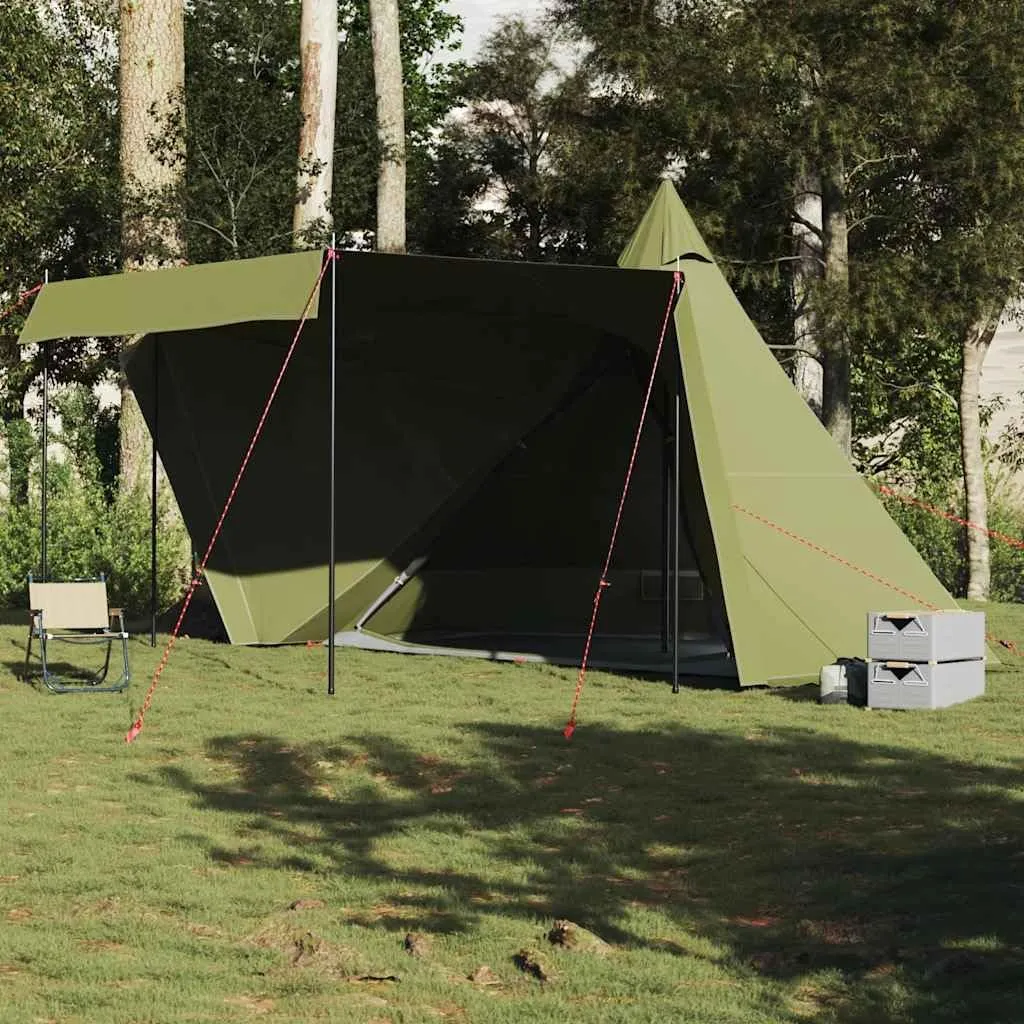 Family Tent Tipi 6-Person Camping Lightweight Tent Dome Tent Waterproof vidaXL