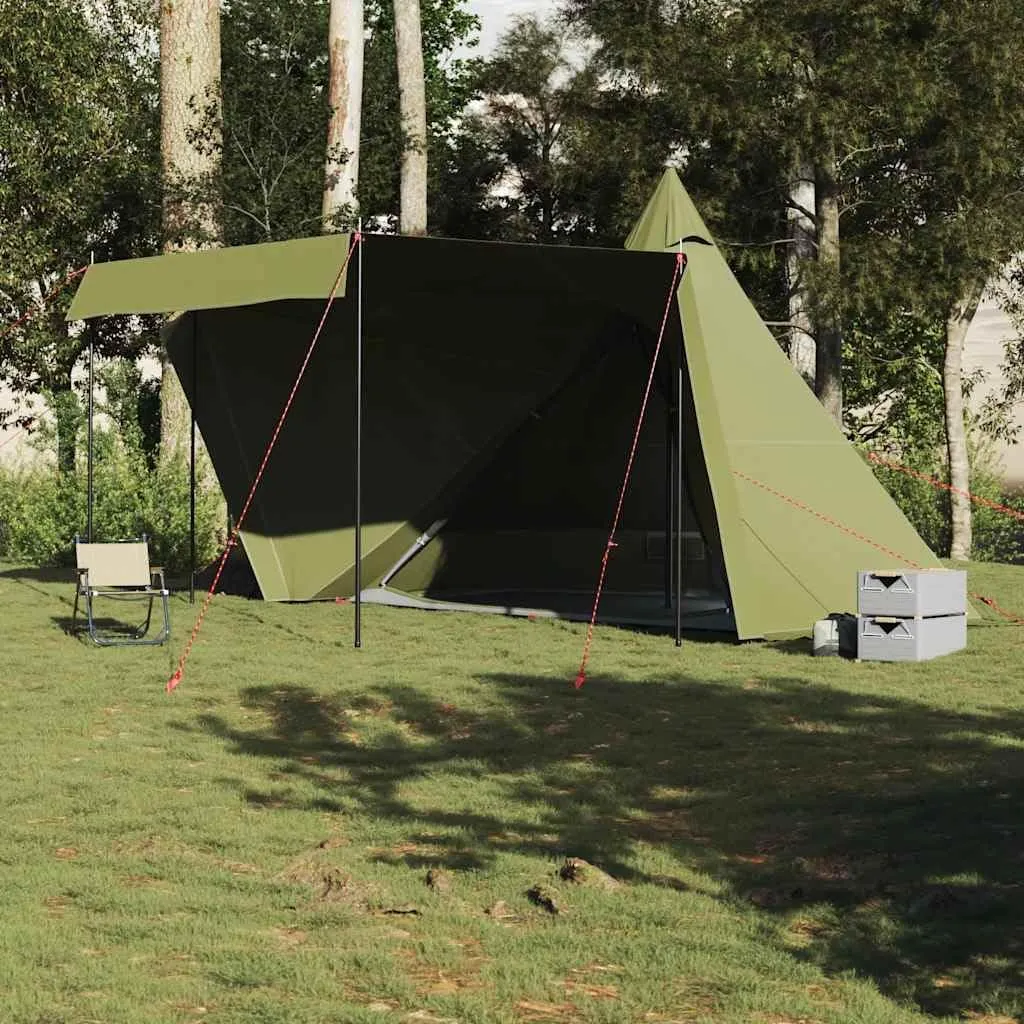 Family Tent Tipi 6-Person Camping Lightweight Tent Dome Tent Waterproof vidaXL
