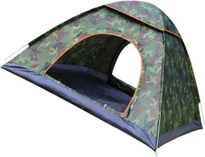 FAVOMOTO Backpacking Tents Ventilated Quick Open Tent Large Mesh Door Sun Shelter for Outdoor Camping