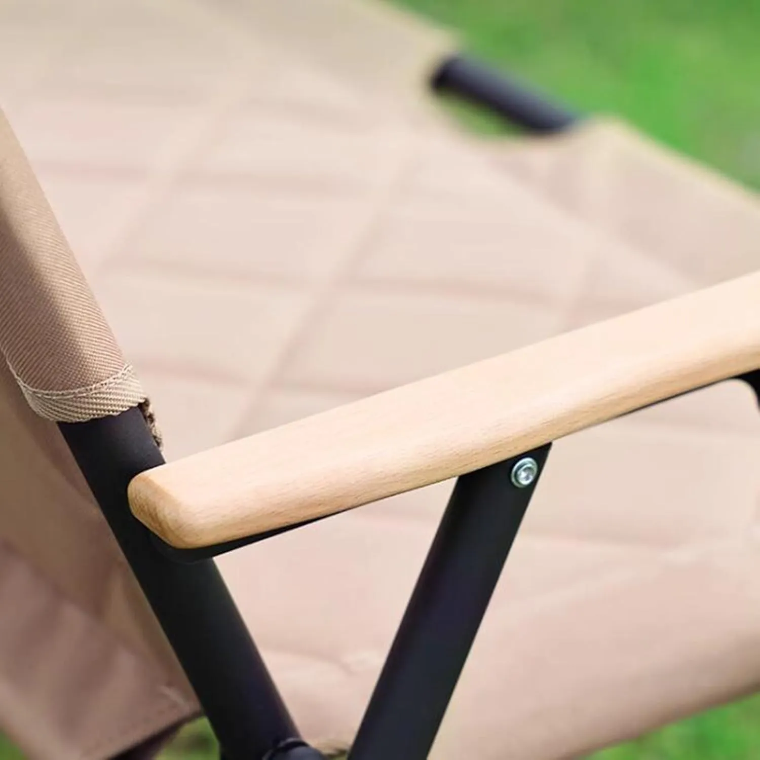 Field Camping Chairs Aluminum Folding Picnic Double Or Single Camp with Padded Chair Enjoy The Outdoor