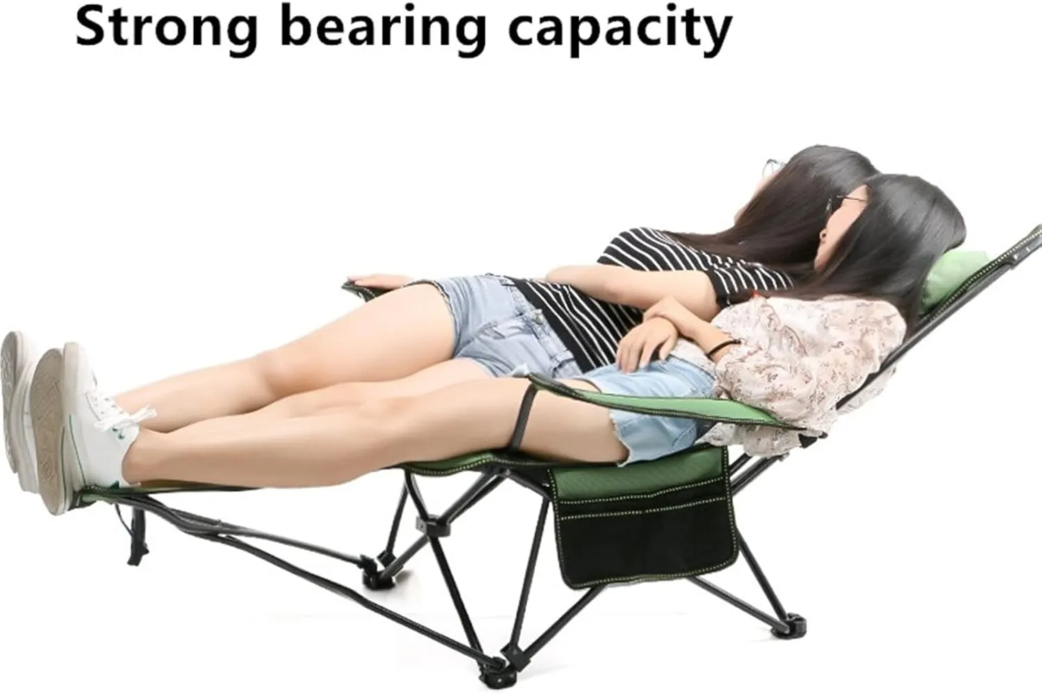 Fishing Chair Outdoor Folding Recliner Portable backrest Fishing Chair Beach Chair Leisure Lunch Break Sleeping Chair