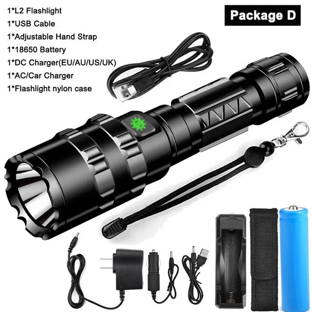 Flashlight Endless choices LED Early bird pricing 50000Lumens Tactical