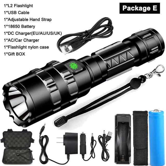 Flashlight Endless choices LED Early bird pricing 50000Lumens Tactical