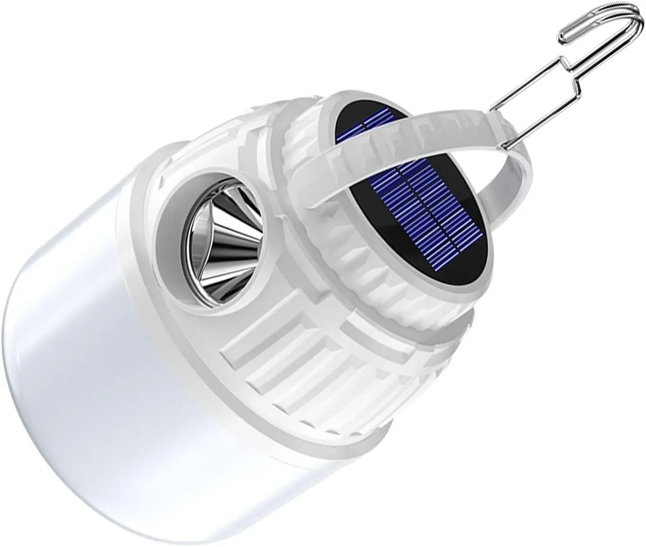Focket Long Standby for LED Camping Lantern, Emergency Camping Light, Picnic (Type C and Solar Charging)