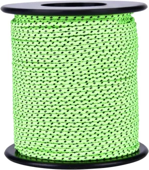 Focket Reflective Guy line Rope,Tent Rope Bungee Cords Elastic Ropes Guyline Cord for Outdoor Camping and Hiking (Neon Green)