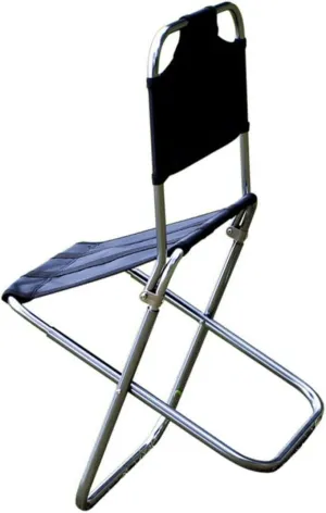 Foldable Camping Stool Portable Fishing Chair Foot Rest Lightweight Outdoor Stool
