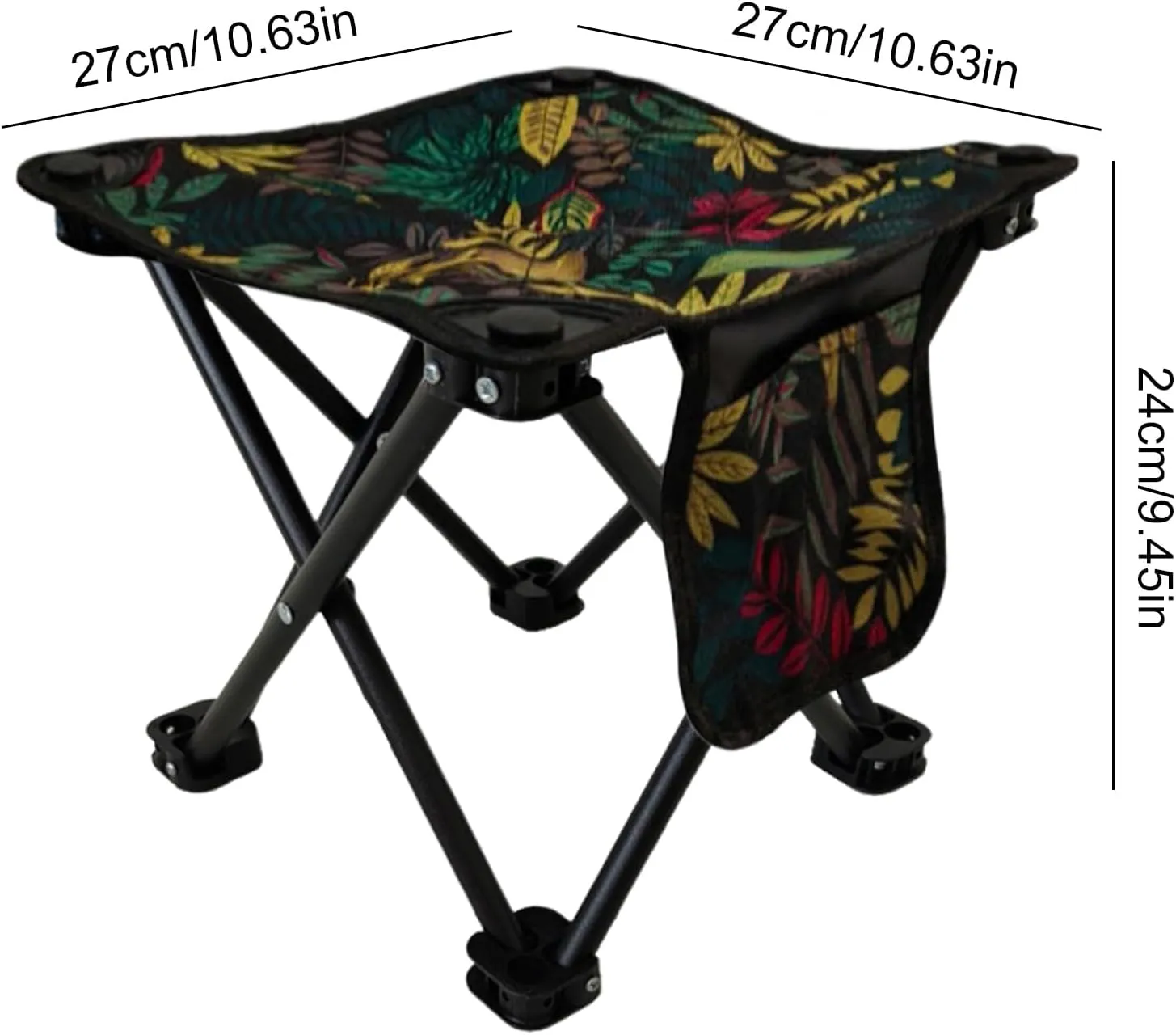 Foldable Outdoor Chairs - Folding Seat, Lightweight Camp | Portable Heavy Duty Chair for Backpacking Hiking Fishing Sports Picnic Lawn Storage Bag Travel Beach Hunting BBQ Festival Gear