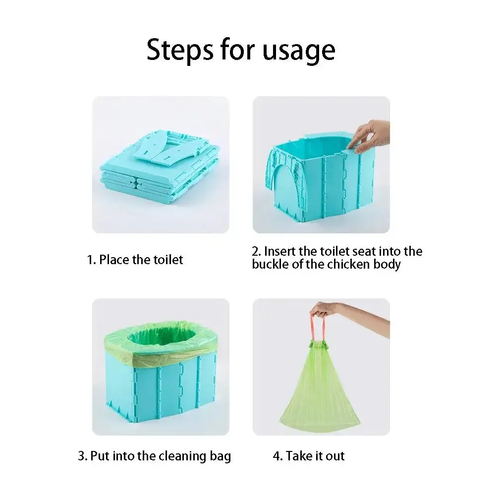 Foldable  Potty Chair with Travel Bags
