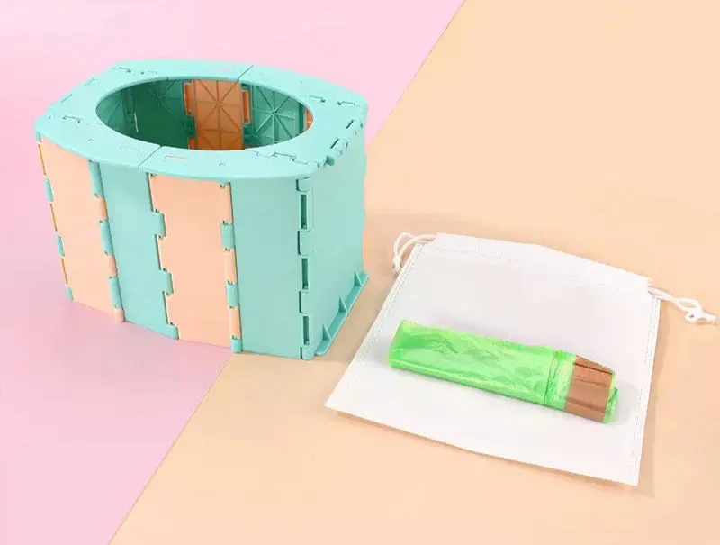 Foldable  Potty Chair with Travel Bags