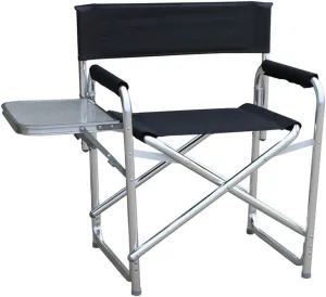 Folding Camp Chair Portable Director's Chair Folding Breathable Mesh Aluminum Camping Fishing Garden Chair