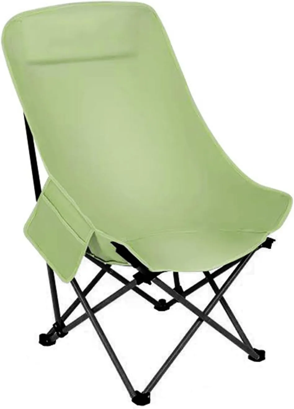 Folding Camping Chair Beach Chair Lounger Foldable with Headrest and Storage Bag Reclining Lounge Chairs Set of 2 for Outdoor Camp Travel Beach Picnic Festival Hiking Backpacking