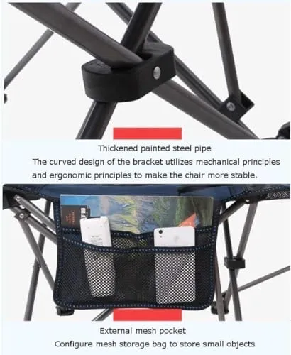 Folding Camping Chair Portable Backpack Fishing Chair Leisure Stool Beach Leisure Chair Sports Chair(Color:Green Full Cloth)