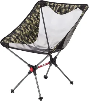 Folding Chairs Outdoor Folding Chair Camping Beach Portable Simple Backrest Folding Sketching Seat Stool with Mesh Fabric Backrest Portable Camping Chair(A)