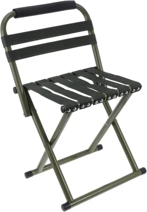 Folding Fishing Chair Compact Outdoor Camping Stool Durable Breathable Non-Slip Design