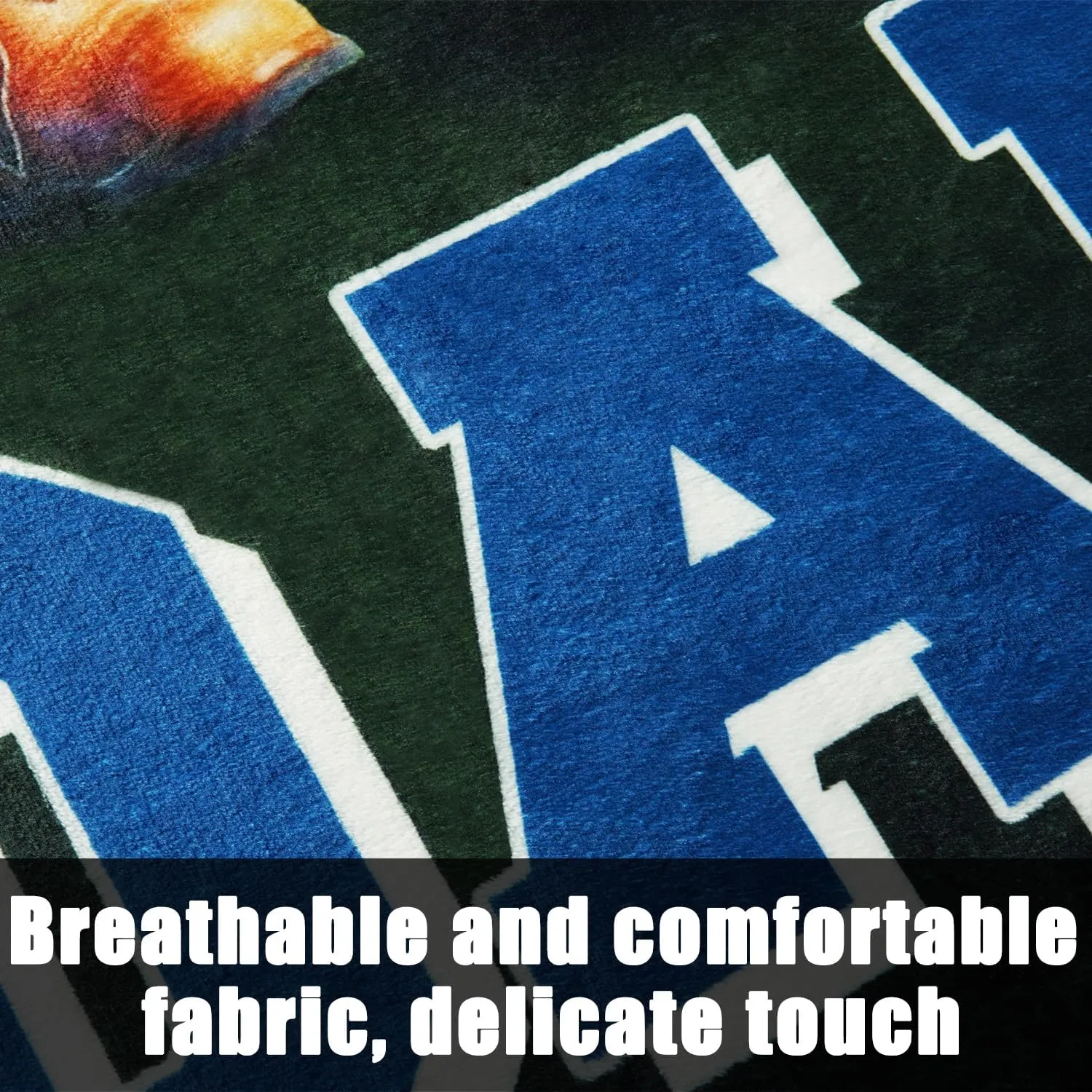 Football Team City Throw Blanket, Sport Blanket for Fans Players, Gifts for Man Women and Boys.