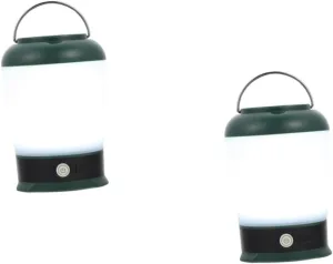 GALPADA 2sets Multi-Functional Rechargeable Led Bulb Emergency Light Portable Lantern for Outdoor Camping Emergency Use and Power Outages Easy to Install Material