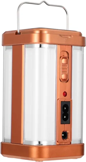 GALPADA 4-Sided Solar Camping Light Portable Outdoor Lantern Handheld Solar Lantern for Camping Powered for Outdoor Lightweight Compact