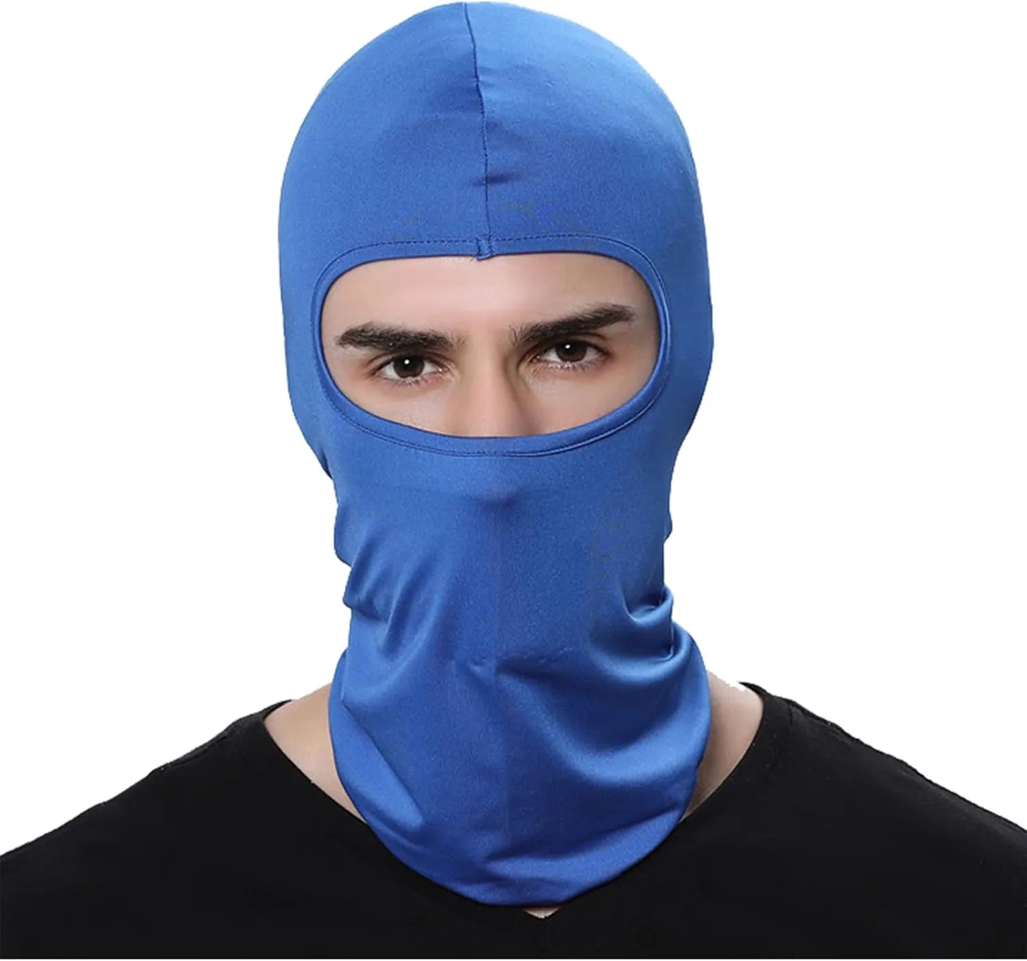 GANWAY Pack of 7 Balaclava Ski Mask for Men Thin Outdoor Airsoft Motorcycle Face Mask Hood Hat