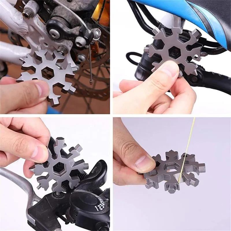 GearForge – Portable 18-in-1 Stainless Steel Multitool for Outdoor Adventures