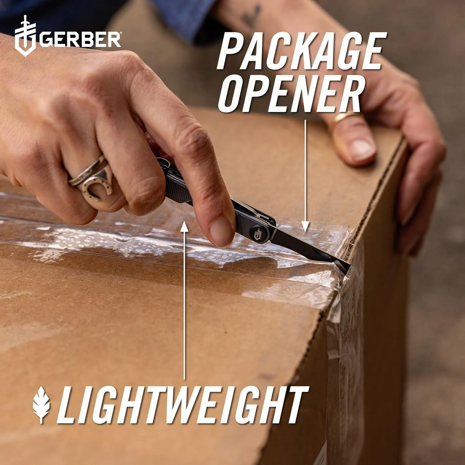 Gerber Gear Armbar Mini - 8-in1 Travel Multitool with Package Opener, Screwdriver & Scissors - EDC Adventure Gear for Camping, Hiking & Outdoor - Compact Utility Tool - Rose Gold