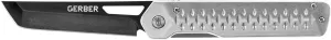 Gerber Gear Ayako Folding Pocket Knife with Clip, EDC Knife, Silver, Stainless Steel