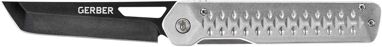 Gerber Gear Ayako Folding Pocket Knife with Clip, EDC Knife, Silver, Stainless Steel