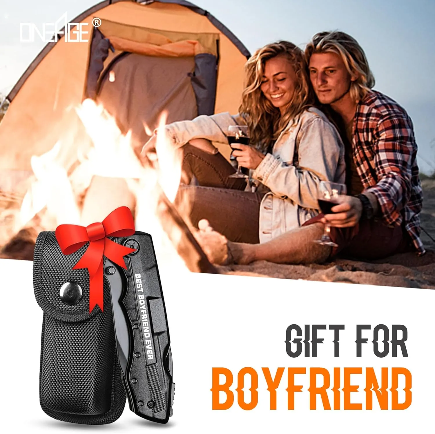 Gifts for Boyfriend, Multitool Knife"BEST BOYFRIEND EVER", Birthday Gifts for Boyfriend - Best Boyfriend Gifts, Boyfriend Christmas Gifts, Valentines Day Gifts for Boyfriend, Boyfriend Gifts