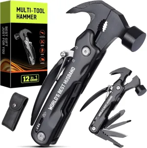 Gifts for Husband - Husband Gifts, Husbands Birthday Gift - Gift for Him from Wife, Christmas Husbands Stocking Stuffers - Valentines Day Fathers Day Presents for Him, Multitool Hammer