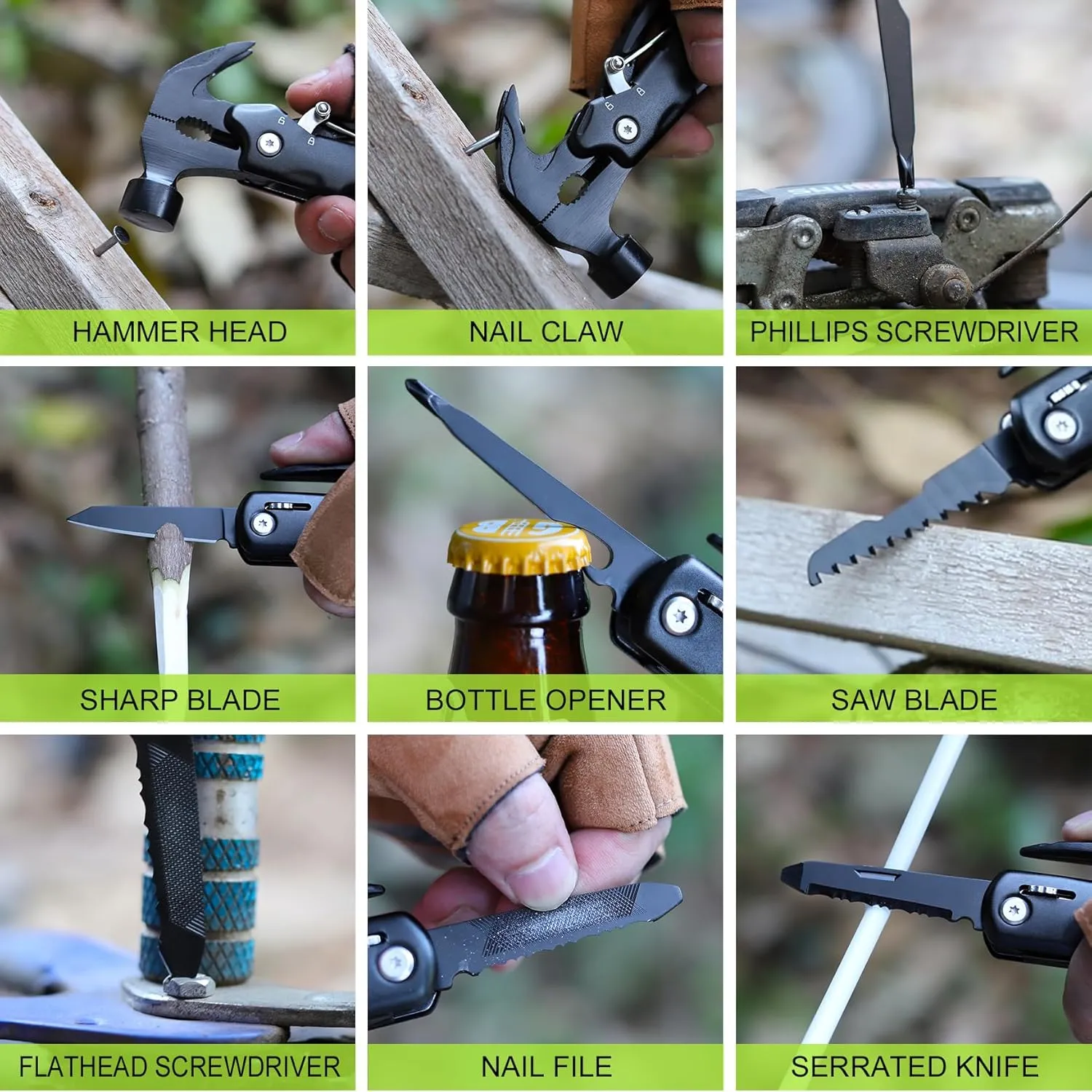 Gifts for Husband - Husband Gifts, Husbands Birthday Gift - Gift for Him from Wife, Christmas Husbands Stocking Stuffers - Valentines Day Fathers Day Presents for Him, Multitool Hammer