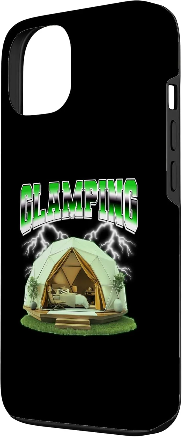 Glamping Glamper Camping Camper 90s Bootleg Style Case for iPhone 13