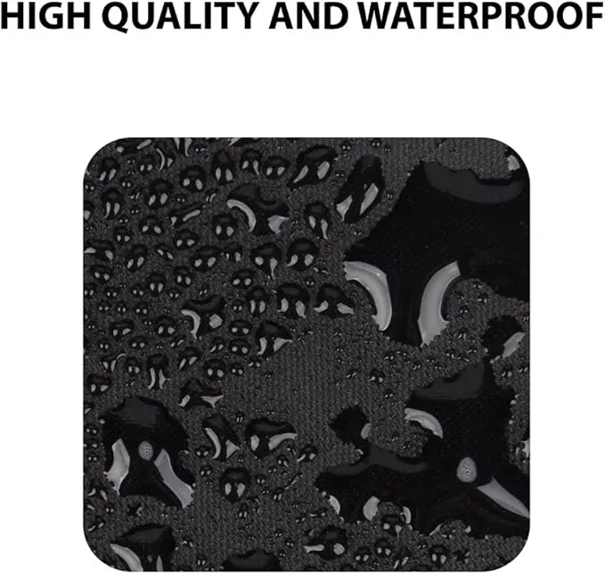 Gold Armour Rainfly Tarp for Hammock and for Tent, Camping Essentials Rain Fly Cover, Waterproof Lightweight Camping Accessories, Survival Camping Gear Camping Tent Accessories (Black)