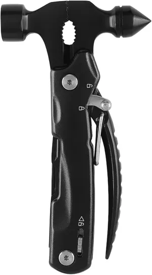 Hammers Multifunctional Survival Hammer Multitool Knife,Saw,Car Safety Hammer Cool Gadgets for Household Outdoor Camping Hiking